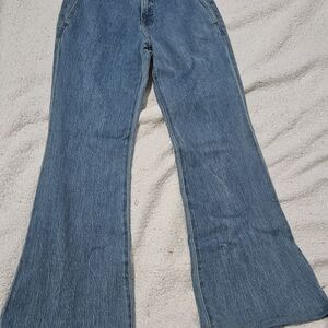 Express Blue Flare Women's Jeans